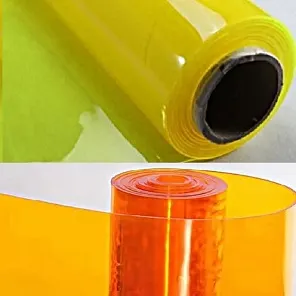 ПВХ ЛЕНТА АНТИМОСКИТНАЯ ЖЕЛТАЯ И ОРАНЖЕВАЯ