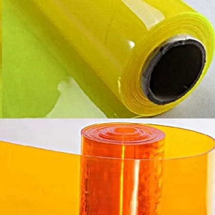 ПВХ ЛЕНТА АНТИМОСКИТНАЯ ЖЕЛТАЯ И ОРАНЖЕВАЯ